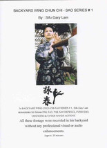 Backyard Wing Chun Chi Sao Series 1 DVD by Gary Lam - £14.19 GBP