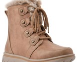 Cliffs by White Mountain Women Combat Boots Holly Size US 9.5M Wheat Fabric - $50.49