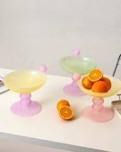 Jelly Bean Footed Tray Fruit Bowl Whimsical Centerpiece - $1,355.83 MXN+