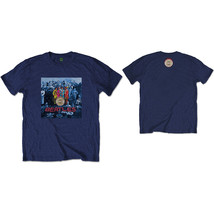 The Beatles Sgt Pepper Blue Official Tee T-Shirt Mens Unisex - $34.20