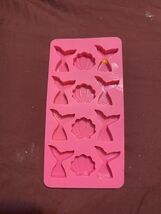 Mermaid Silicone Mold, Hot Pink Baking Non-stick1 Piece - $111.27 MXN