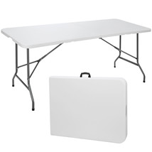 6Ft Folding Table Portable Indoor Outdoor Picnic Party Camping Tables - £82.55 GBP