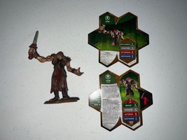 Jotun - Heroscape Raknar&#39;s Vision Feylund Figure And Cards Great Condition - £31.28 GBP