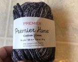 Premier Yarns Home Cotton Yarn -4438 granite Splash gray Variegated Yarn - £6.98 GBP