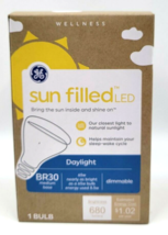 GE 1 Pack Sun Filled LED Light Bulb 65W/8.W BR30-Daylight 5000K 680 Lumens - £8.70 GBP