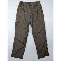 5.11 Tactical Series Cargo Pants 34/34 Army Green Polyester Cotton Blend... - £22.53 GBP