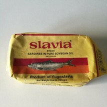 Vintage Slavia Sardines Yugoslavia Collectible Not For Human Consumption - $29.03