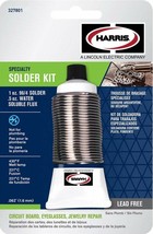 Soldering Specialty Kit Silver Bearing Lead Free SOLDER FLUX Harris SSWS100 - $39.22