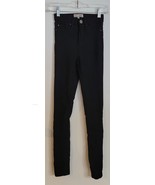 Womens S YMI High Rise Black Skinny Jeggings Made in USA - $349.79 MXN