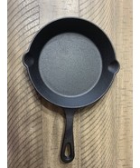 New Cast Iron Skillet Skillet 7.5” Dual Spout Unbranded Unmarked - $19.95