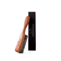 Beard Brush by Zilberhaar - Stiff Boar Bristles - Beard Grooming Brush for Men - - £21.08 GBP