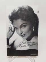 Best Always Marion Marlowe Movie Star Penny Arcade 3x5 Postcard 50&#39;s Rare - $11.33