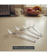 Medium-Weight Disposable Plastic Soup Spoons, Clear, 50 Pack - $227.90 MXN
