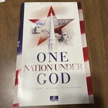 One Nation Under God Song Book Choir Musical Christian 2004 PB - $11.88