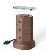 Power Strip Tower with 15W Wireless Charger, Surge Protector Tower 13A C... - $187.39