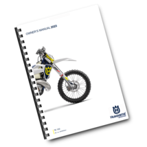HUSQVARNA 2023 - TE 150 - OWNERS MANUAL - REPRINTED COMB BOUND - $25.25
