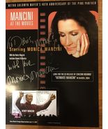 Pink Panther MGM 40th Anniversary MONICA MANCINI SIGNED Poster - $197.98