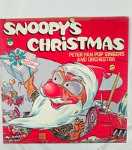Peter Pan Pop Singers and Orchestra &quot;Snoopy&#39;s Christmas&quot; LP - £23.72 GBP