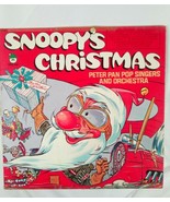 Peter Pan Pop Singers and Orchestra &quot;Snoopy&#39;s Christmas&quot; LP - £23.73 GBP