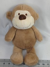 Kellytoy Brown Monkey Chimp Plush Rattle 12 Inch 2018 Stuffed Animal Toy - £20.25 GBP