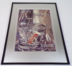 1989 Smirnoff Vodka Rock Czar Framed 11x14 ORIGINAL Advertisement - $34.64