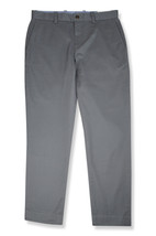 Brooks Brothers Mens Grey Soho Fit Stretch Adv Chino Pants 32W x 30L BB-824 - £76.23 GBP