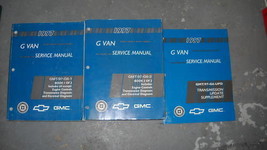 1997 Chevy Espresso GMC Savana G Furgone Servizio Riparazione Shop Manuale Set W - £54.99 GBP
