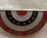 12 Pack of USA Fan God Bless America Lapel Pin - £19.60 GBP