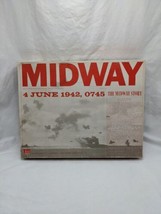 *NO Rulebook* Avalon Hill Midway 4 June 1942 0745 Board Game  - £42.04 GBP
