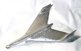 1956 Chevrolet Belair 3731752 Jet Plane Flying Falcon Hood Ornament OEM 772 - $68.31