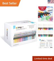 580-72 GEL STICK Set, Artist Pigment Crayons, 72 Unique Colors, Water So... - $93.91