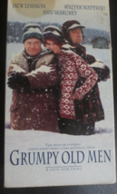 GRUMPY OLD MEN VHS 1993 JACK LEMMON WALTER MATTHAU ANN-MARGARET - £0.79 GBP