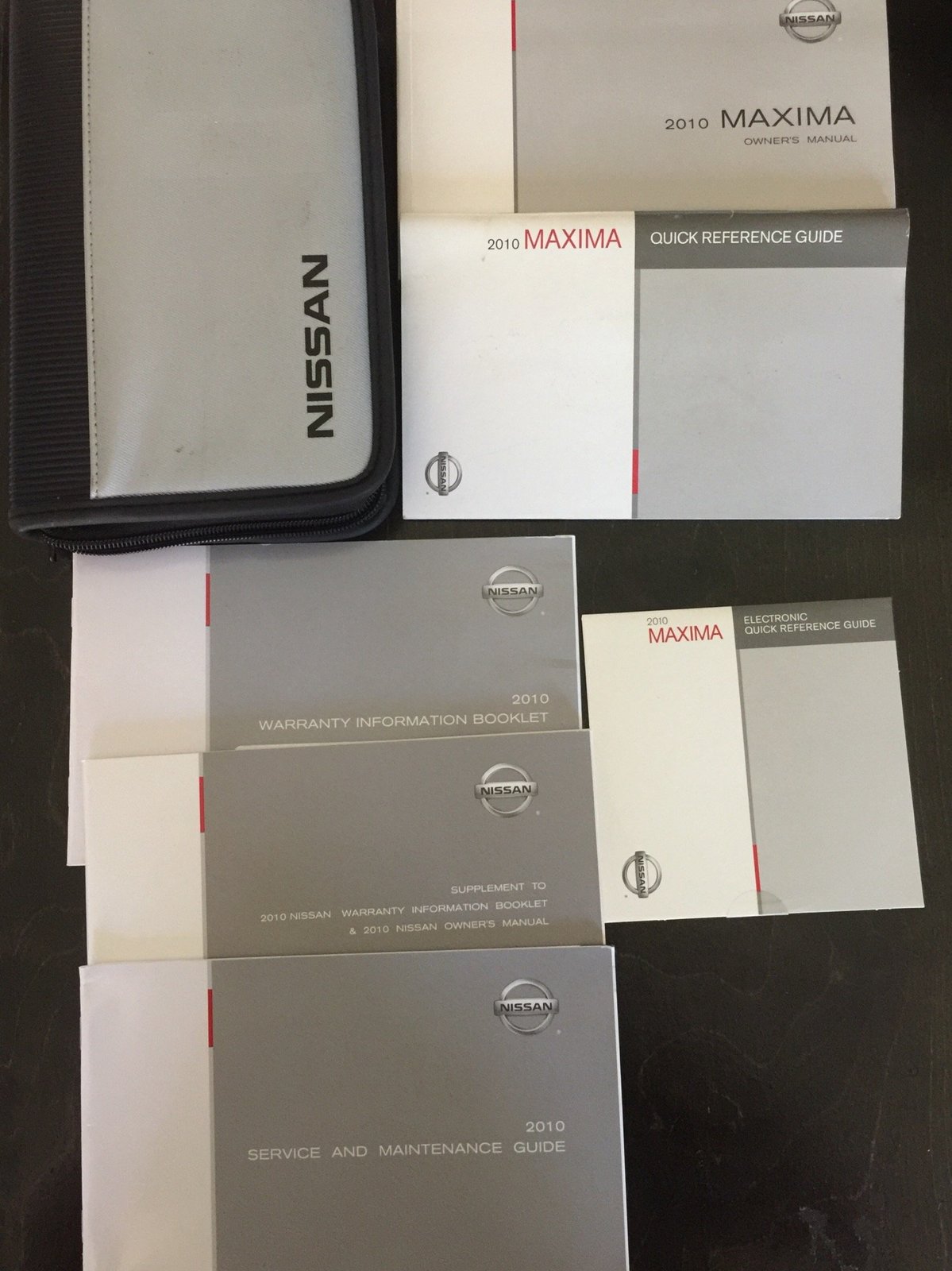 Primary image for 2010 Nissan Maxima Owners Manual [Paperback] Nissan