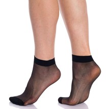 Sheer Ankle Socks for Women 10 Pairs 15 Denier - $16.89