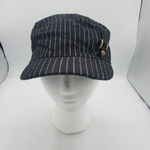 Brand New Womens Pin Striped Cap, One Size Fits Most, Strech, and Comfy - £9.39 GBP