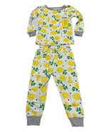 Lamaze Toddler Girls 18M Organic Cotton Pajamas 2PC Yellow Lemon Circles - $15.49 CAD