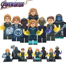 8pcs Captain Marvel Carol Danvers Yon-Rogg Nick Fury Ronan Talos Minifigure - £13.57 GBP