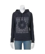 Women&#39;s Levi&#39;s &quot;California Dreaming&quot; Fleece Hoodie, Charcoal Gray, Small... - $212.29 MXN