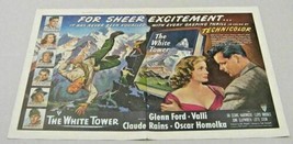 1950 Magazine Movie Ad &quot;The White Tower&quot; Actors Claude Rains &amp; Glenn Ford - £14.22 GBP