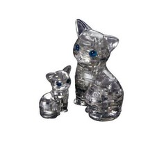 Crystal Puzzle Cat Black 50156 - £29.86 GBP