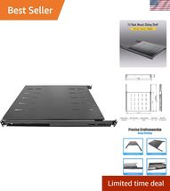Sliding Fixed Rack Server Shelf 1U 19inch 4 Post Rack Mount-Adjustable 2... - $165.51