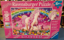Ravensburger Horse Dream 100 PC Glitter Puzzle Ages 6+ - £17.06 GBP