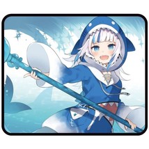 Gawr Gura - Hololive High Quality 240mm*200mm Lock Edge Gaming Anime Mouse Pad - £12.01 GBP