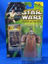 Star Wars Power of the Jedi Force File action figure Sacred Boss Nass sealed - £8.20 GBP