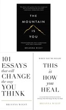 Brianna Wiest 3 Books Set: Mountain Is You + 101 Essays + How You Heal (English) - £23.14 GBP