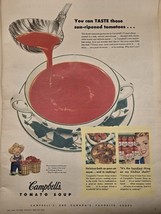 1953 Campbell&#39;s Soups&quot;cream of the crop&quot; Star Weekly-Toronto-Canada-VTG-... - $11.37