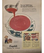 1953 Campbell&#39;s Soups&quot;cream of the crop&quot; Star Weekly-Toronto-Canada-VTG-... - $15.54 CAD