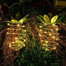 Outdoor Solar Light Waterproof Pineapple Shape Garden Solar Lamp String Chain Ha - $66.70