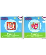 Peppa Pig -  24 Pieces Jigsaw Puzzle - (Set of 2) - £11.66 GBP