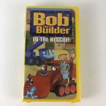 Bob The Builder To The Rescue VHS Tape Mini Adventures Cartoon Vintage 2001 - £12.62 GBP